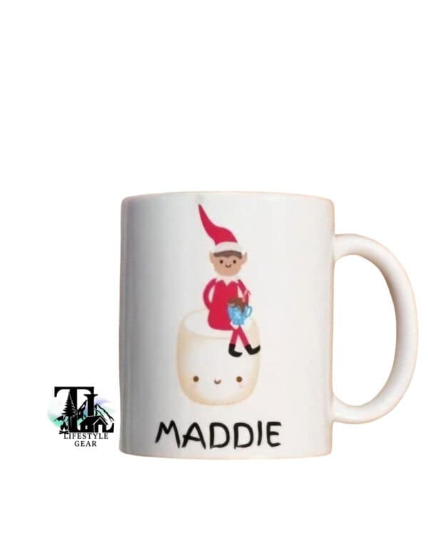 Personalized Name Elf Mug - Image 2