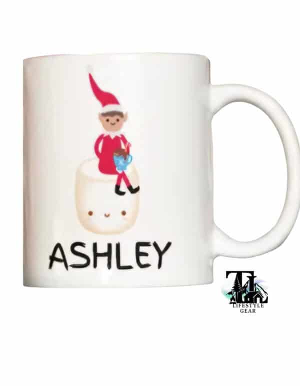 Personalized Name Elf Mug