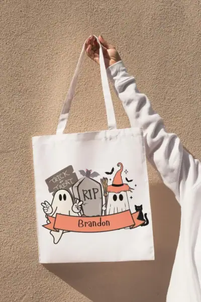 Halloween tote bag