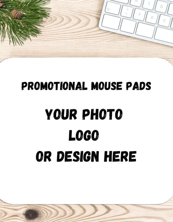 Custom Promotional Mousepads- Business Logo Merchandise-Photo Gift Mousepads - Image 3
