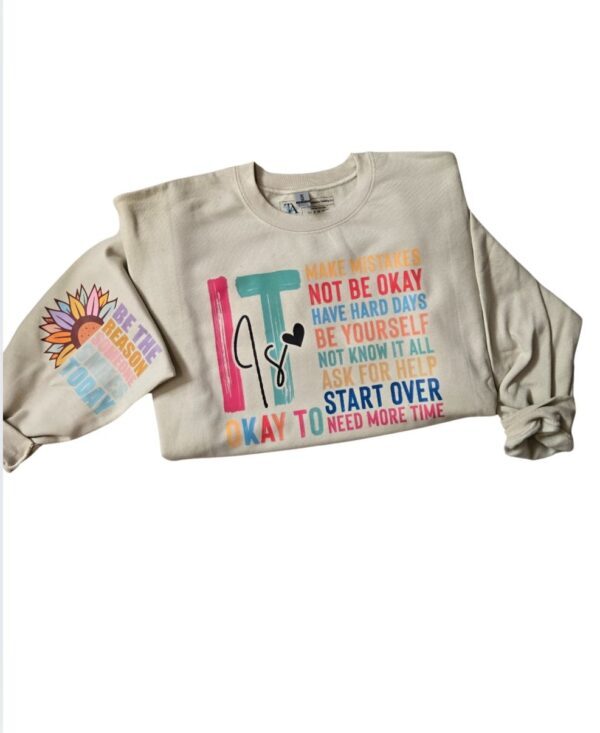 Be The Reason| Gildan Crewneck| Sand