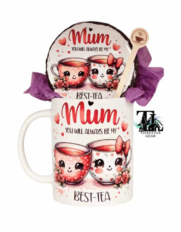 Bestea Mom| Mug and Coaster |Gift Set