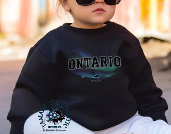 Custom Provincial|Borealis|Toddler Crewneck - Image 5