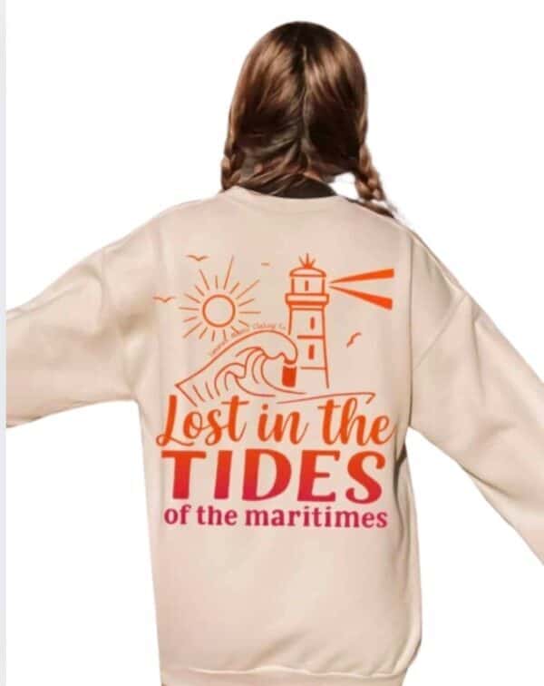 Maritime Summer| Branded Crewneck Sweatshirt - Image 2