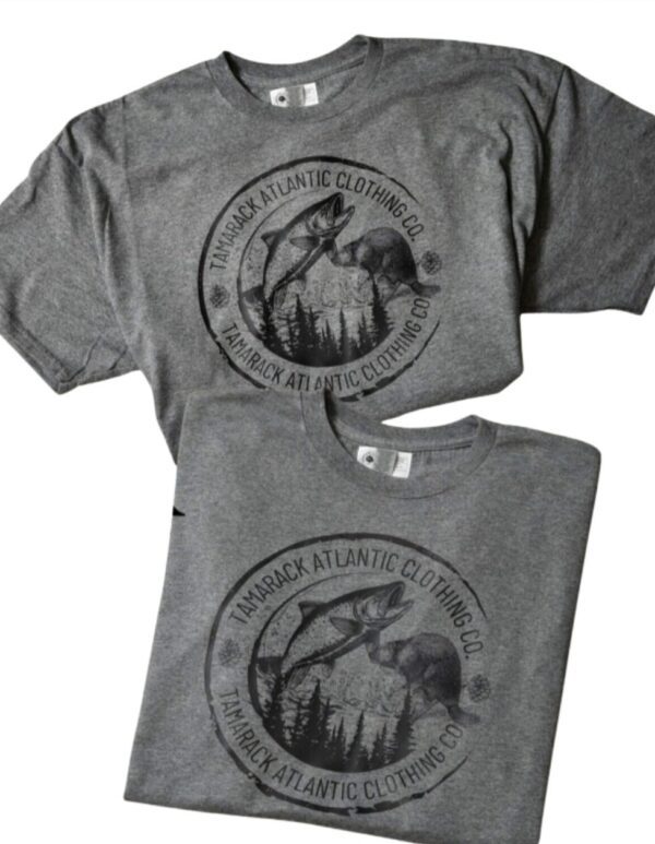 Tamarack Wildlife Logo| Gildan Tee| Dark Heather