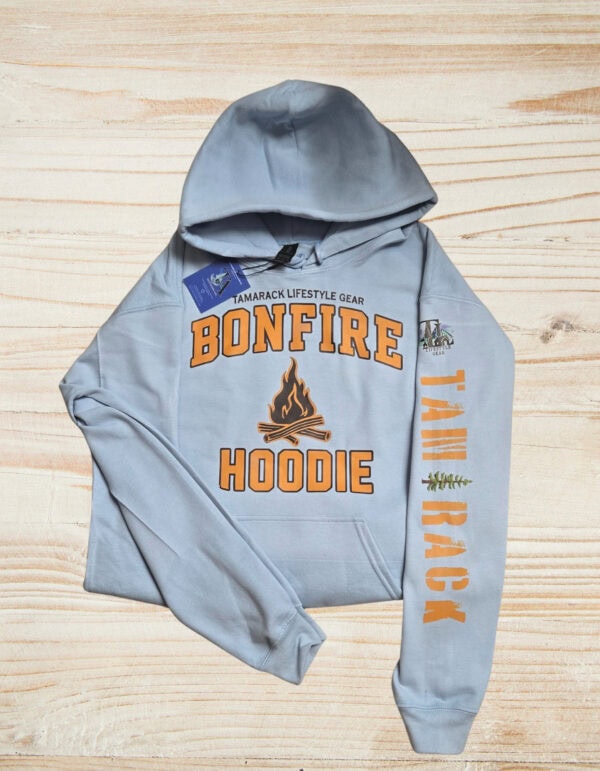 This Is My Bonfire Hoodie| Hooded Sweatshirt| Light Blue