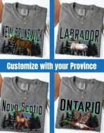 Provincial Wildlife Northern Lights Comfort Tee - Image 2
