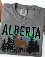 Provincial Wildlife Northern Lights Comfort Tee - Image 5