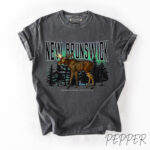 Custom Provincial Northern Lights Comfort Tee - Image 2