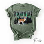 Custom Provincial Northern Lights Comfort Tee - Image 7