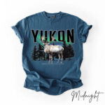 Custom Provincial Northern Lights Comfort Tee - Image 6