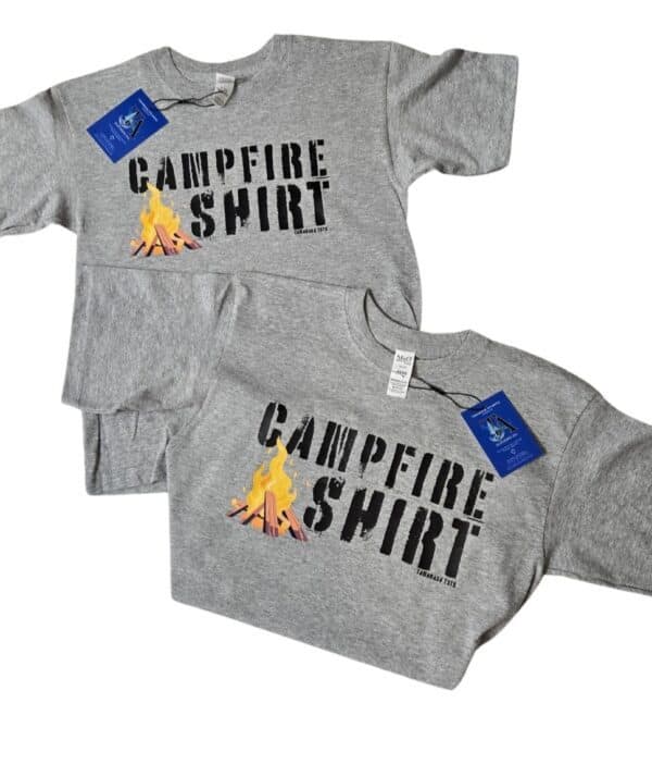 Campfire Shirt| Youth Gildan Tee - Image 3