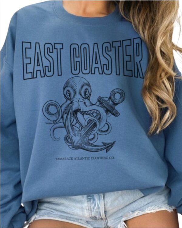East Coaster Minimalist| Crewneck Sweatshirt - Image 3