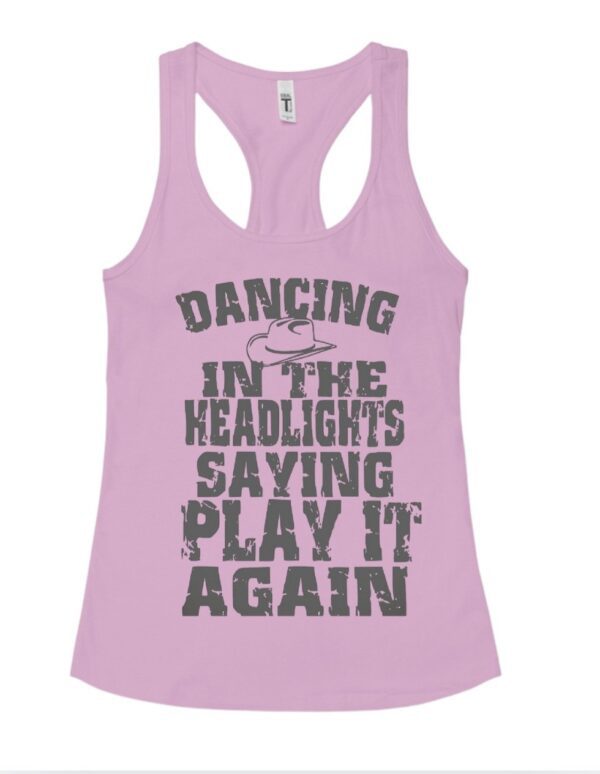 Play It Again| Racerback Tank| Lilac