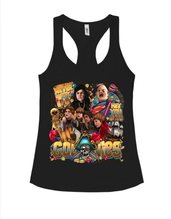 The Goonies| Racerback Tank| Black