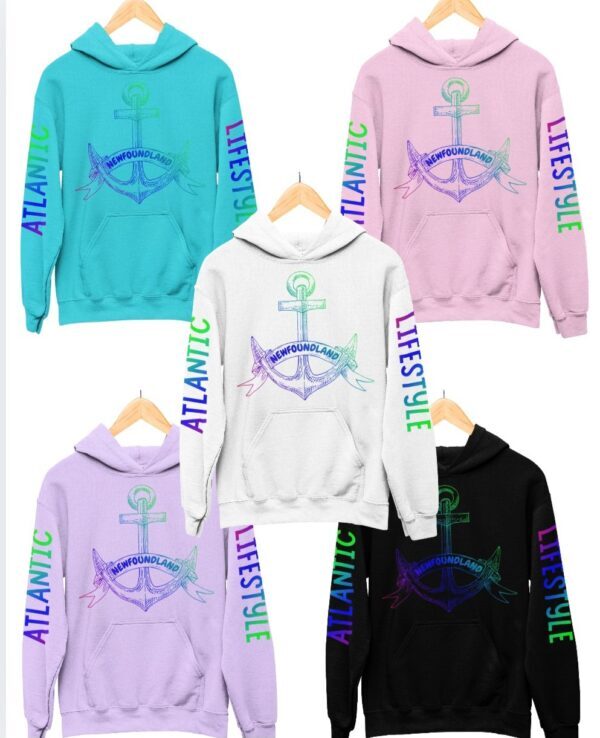 Newfoundland Colormix Atlantic Lifestyle| Hooded Sweatshirt - Image 2