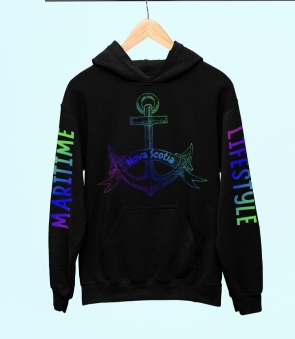 Nova Scotia Colormix Maritime Lifestyle| Hooded Sweatshirt - Image 2