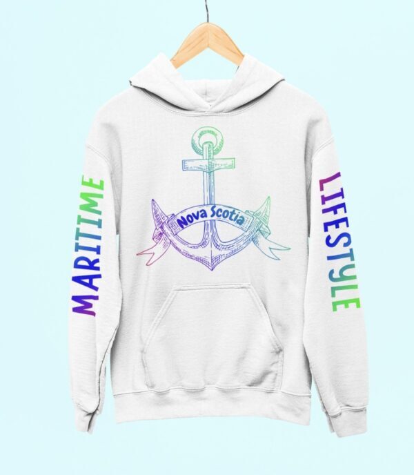 Nova Scotia Colormix Maritime Lifestyle| Hooded Sweatshirt - Image 4