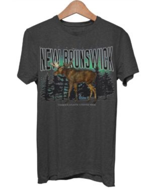 New Brunswick Outdoor Lifestyle| Gildan Tee| Dark Heather