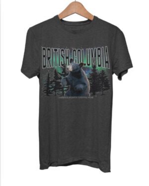British Columbia Outdoor Lifestyle| Gildan Tee| Dark Heather