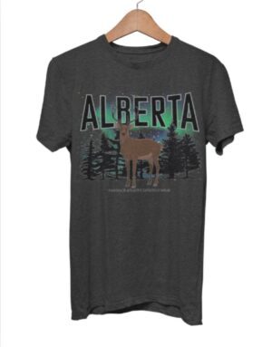 Alberta Outdoor Lifestyle| Gildan Tee| Dark Heather