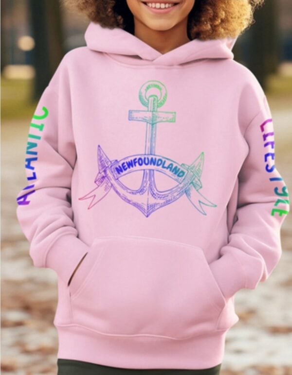 Youth Newfoundland Colormix Atlantic Lifestyle| Hooded Sweatshirt - Image 4