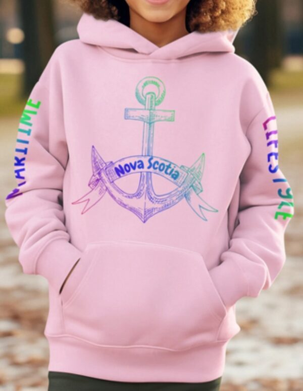 Youth Nova Scotia Colormix Maritime Lifestyle | Hooded Sweatshirt - Image 3