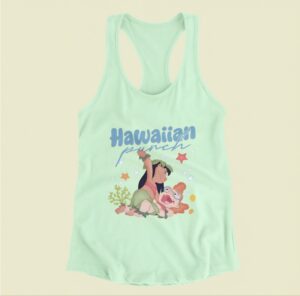 Hawaiian Punch| Next Level Racerback Tank| Mint