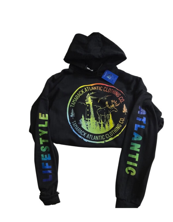 Atlantic Lifestyle Colormix Logo| Hooded Sweatshirt - Image 4