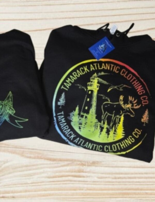 Atlantic Lifestyle Colormix Logo| Hooded Sweatshirt - Image 2