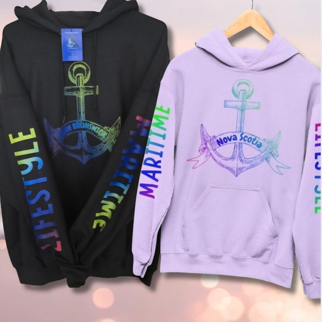 Anchored to Home Provincial Comfort Hoodie