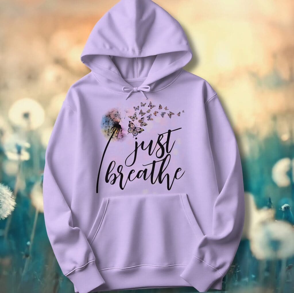Deep Breaths Comfort Hoodie