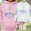 Youth Anchored To Home Colormix Comfort Hoodie