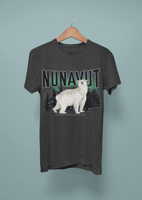 Nunavut| Outdoor Lifestyle| Gildan Tee| Dark Heather