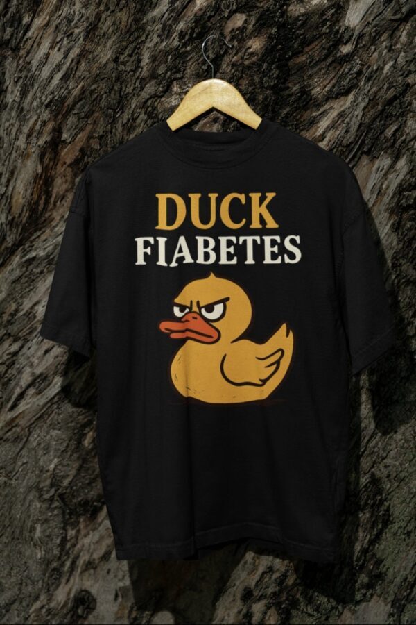 Duck Fiabetes| Gildan Tee| Black