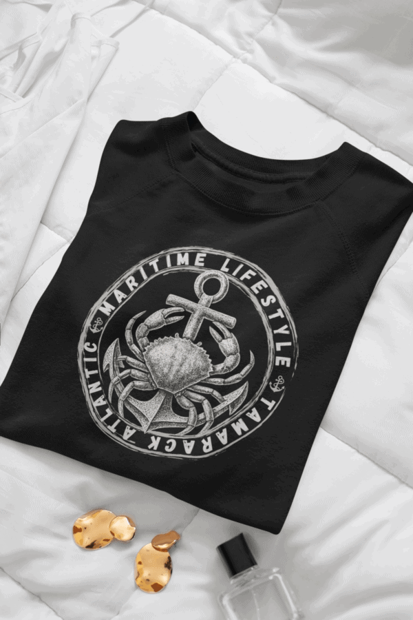 Maritime Lifestyle Crab Logo| Crewneck Sweatshirt - Image 2