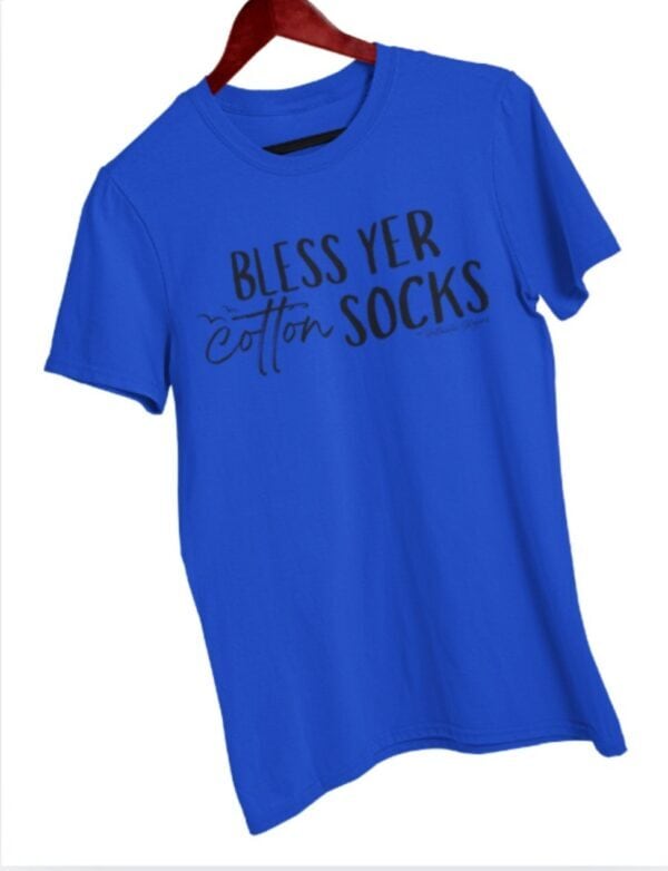 Bless Yer Cotton Socks| Saltwater Slogans Gildan Tee - Image 2