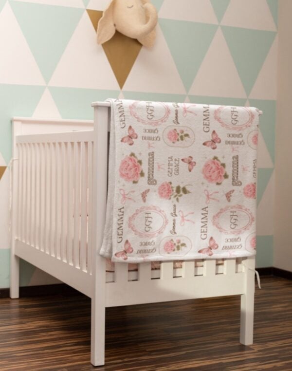 Preorder – Premium Custom Velveteen Blanket for Infants & Kids| Baby Shower| Christmas Gift| Newborn Blanket - Image 3