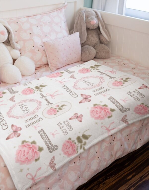 Preorder – Premium Custom Velveteen Blanket for Infants & Kids| Baby Shower| Christmas Gift| Newborn Blanket