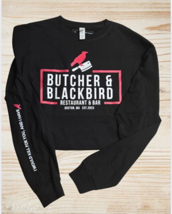 Smut Book Blackbird Restaraunt and Bar| Long Sleeved Bella Canvas Shirt - Image 2