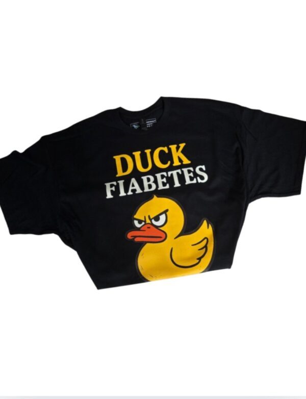 Duck Fiabetes| Gildan Tee| Black