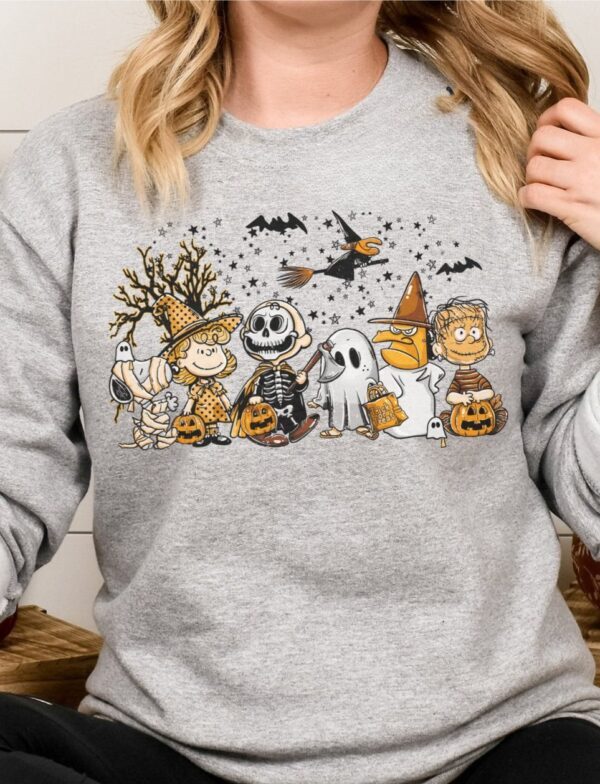 Pre-Order Charlie Halloween| Crewneck Sweatshirt| Ash