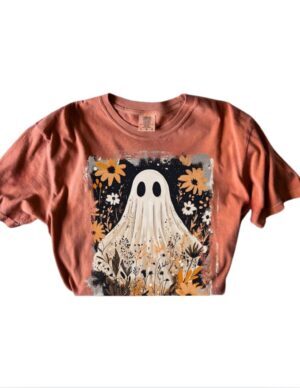 Pre-Order-Boho Ghost| Comfort Colors Tee| Yam