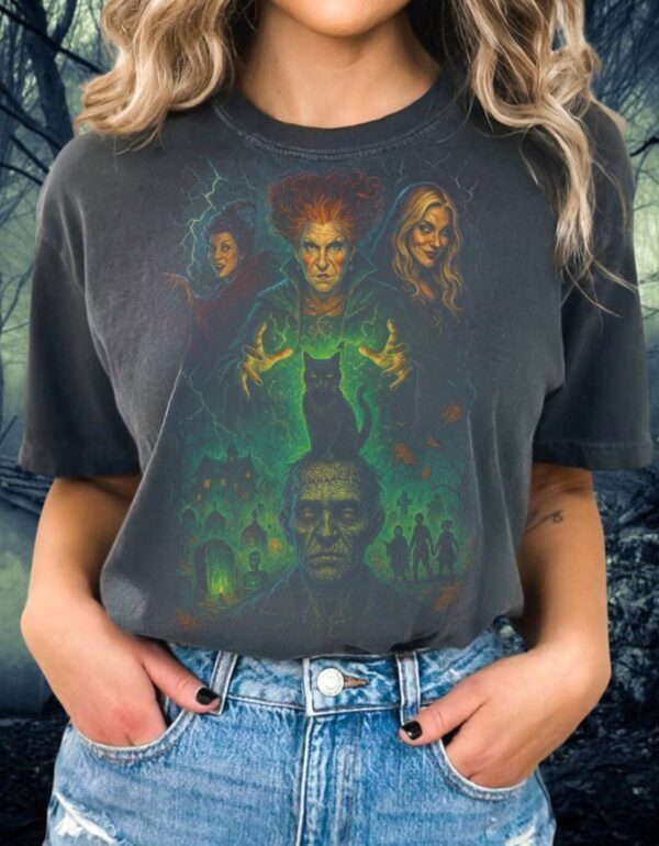 Pre-Order-Witches Halloween| Comfort Colors Tee| Pepper