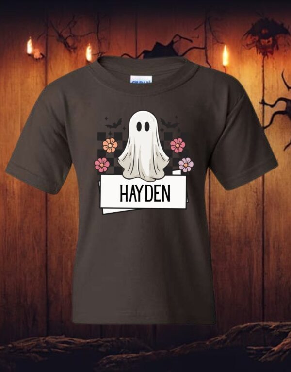 Pre-Order Youth Custom Ghost| Gildan Tee - Image 2