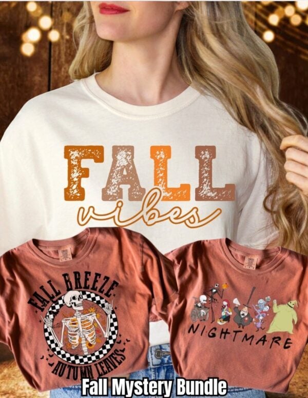 Pre-Order- Fall Comfort Colors 3 Shirt Mystery Bundle