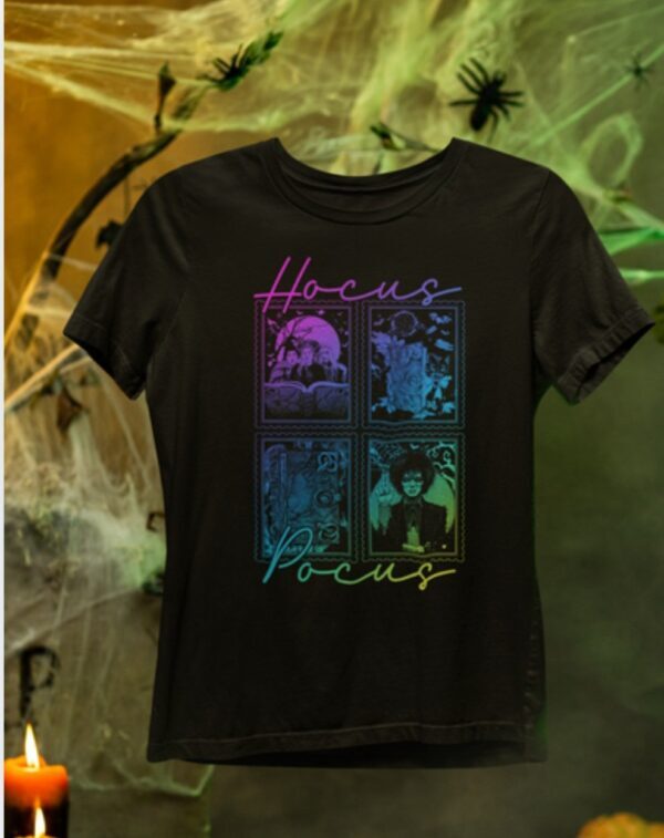 Pre-Order-Hocus Pocus Iridescent| Gildan Tee| Black