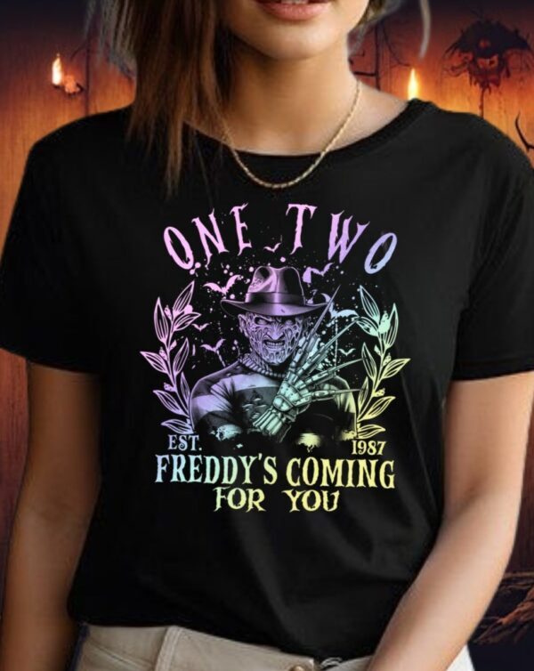 Pre-Order-Horror Character Iridescent-5 Character Choices| Gildan Tee| Black - Image 5