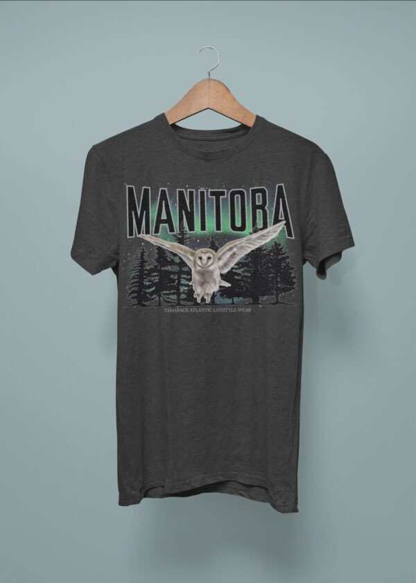 Manitoba Outdoor Lifestyle| Gildan Tee| Dark Heather