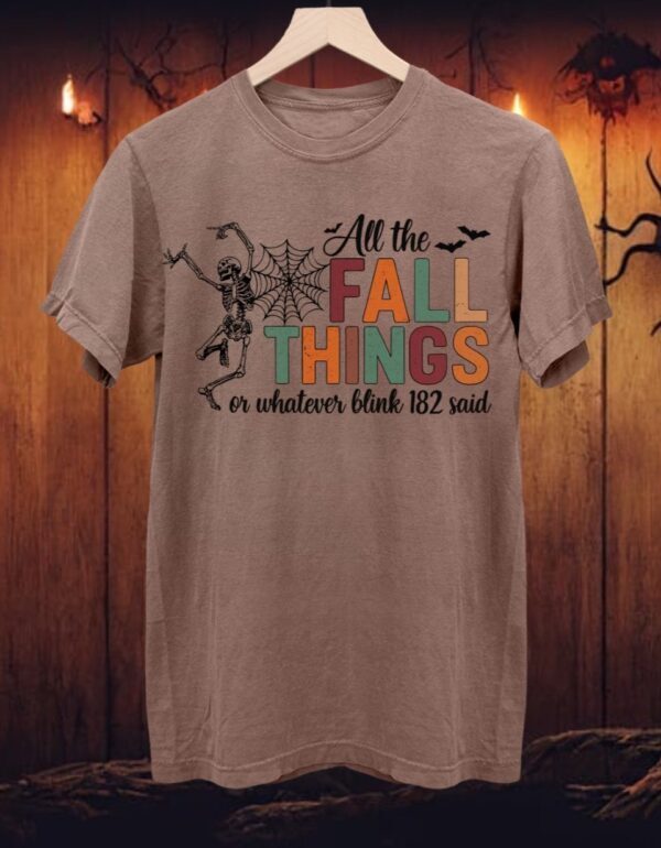 Pre-Order-All The Fall Things| Comfort Colors Tee| Espresso
